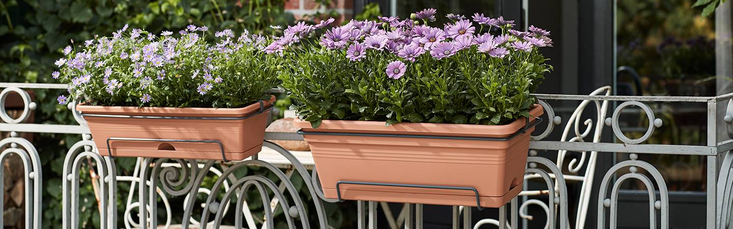 green basics balconnière xl allin1 55cm terre cuite doux